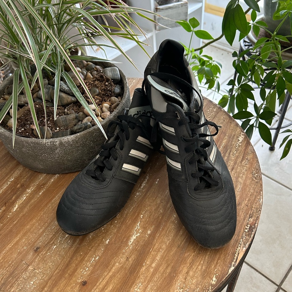 Adidas men’s soccer cleats.